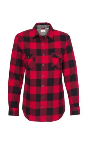 Weatherproof W164761 Women's Vintage Brushed Flannel Long Sleeve Shirt