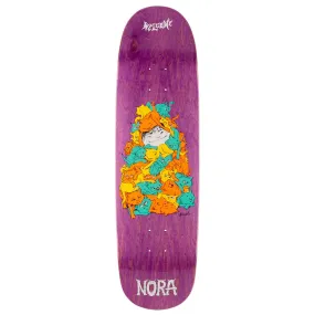 Welcome Nora Purr Pile on Sphynx Skateboard Deck 8.8