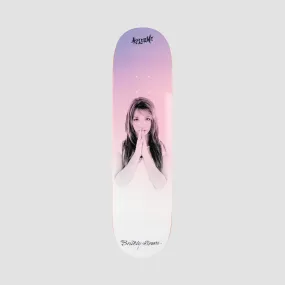 Welcome X Britney Sprears Believe Skateboard Deck Pearl Fade - 8.25