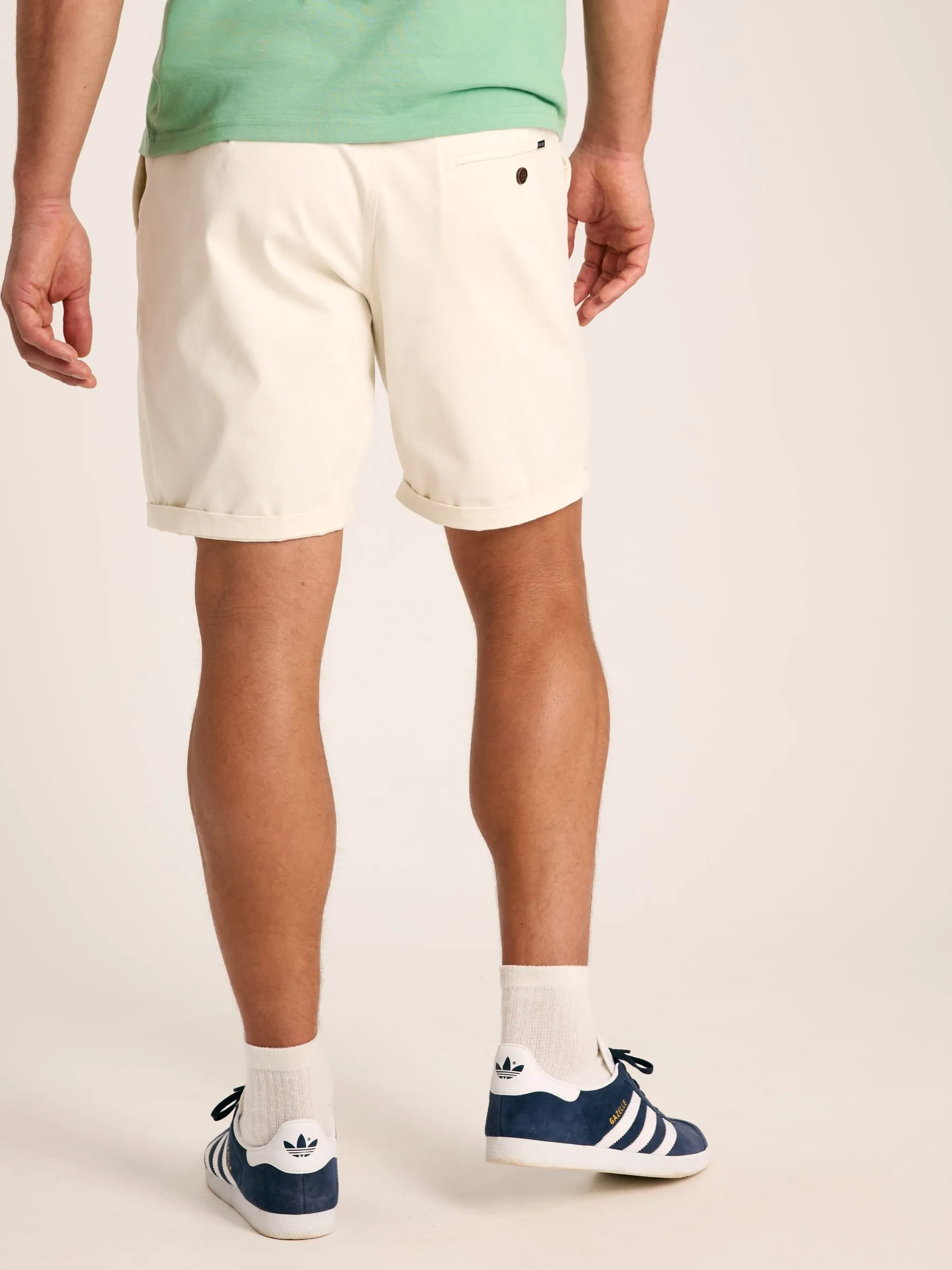 White Chino Shorts