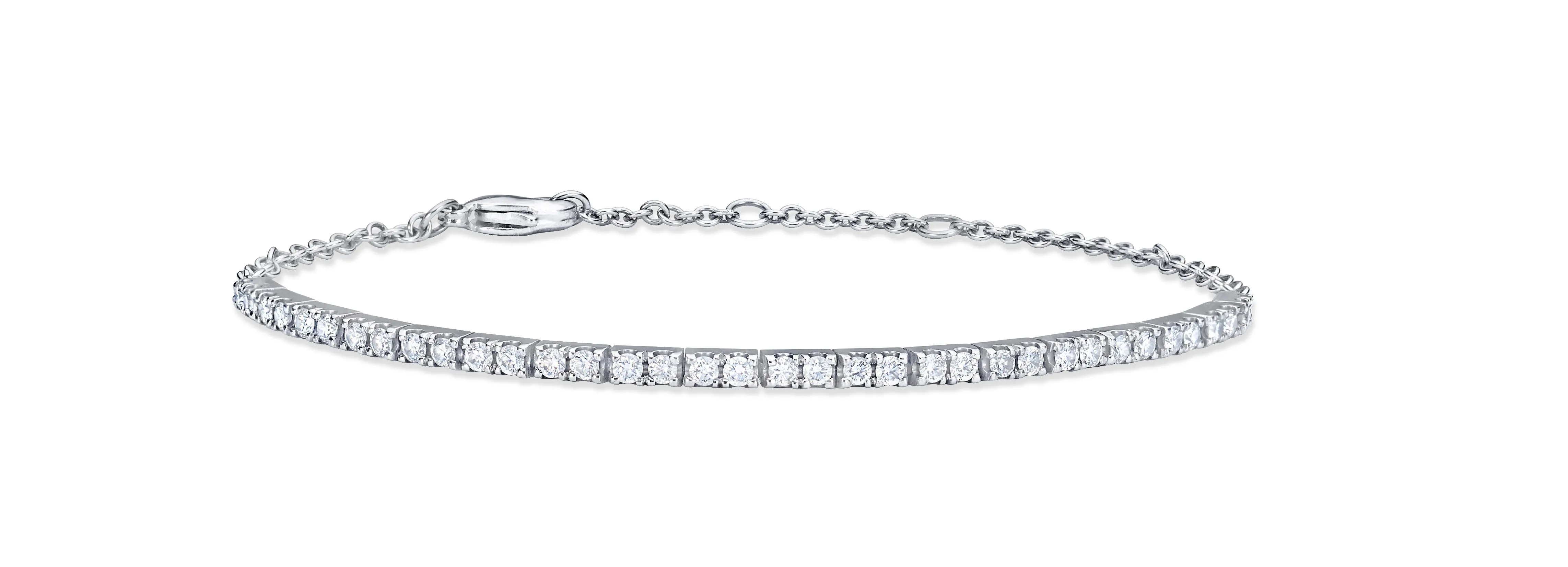 White Gold Diamond Tennis Bracelet