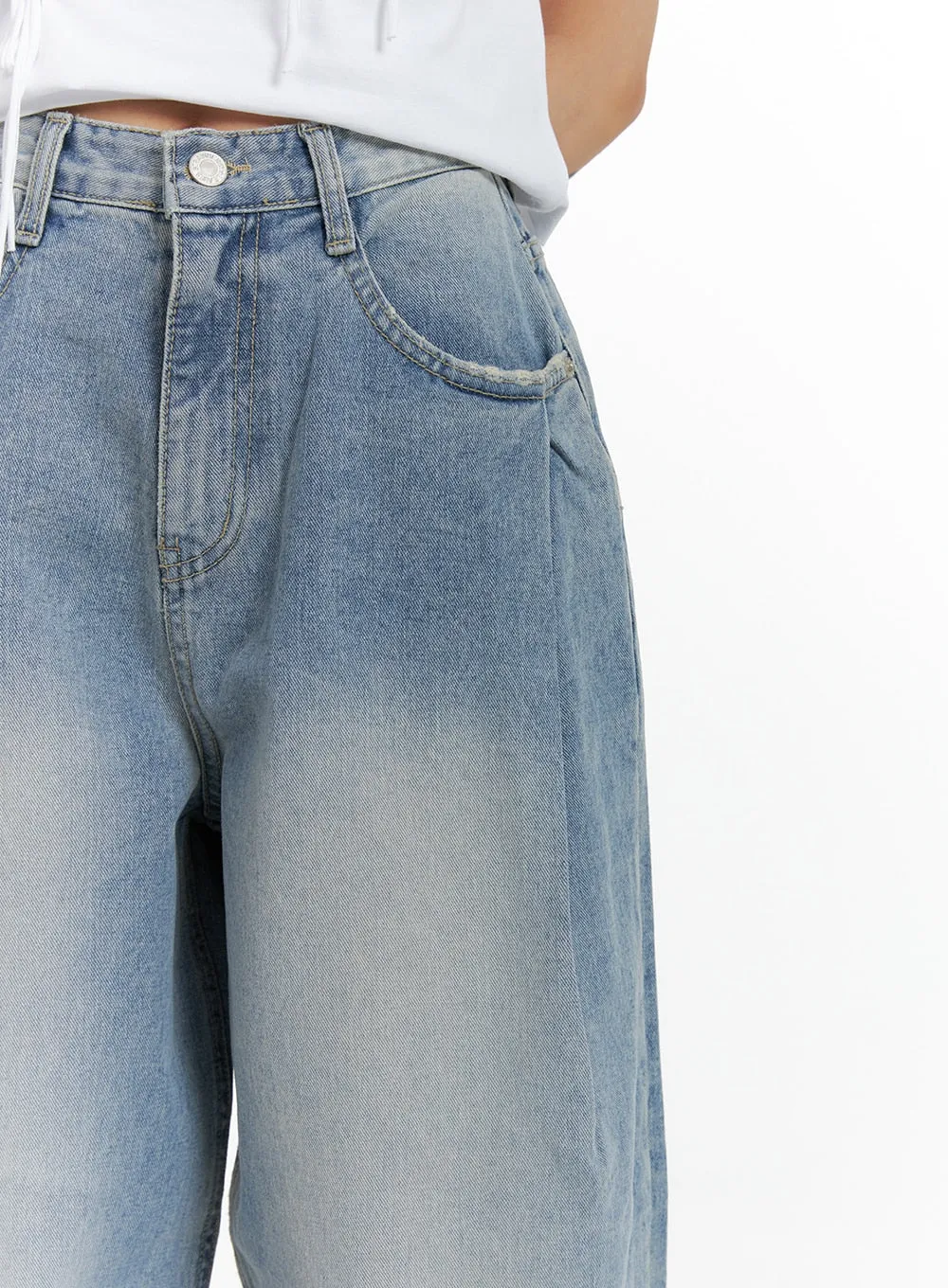 Wide Leg Baggy Jeans CM405