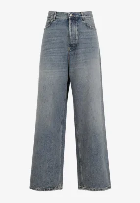 Wide-Leg Baggy Jeans