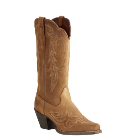 Women's Ariat Round Up Renegade Old Beige Boots #10021582