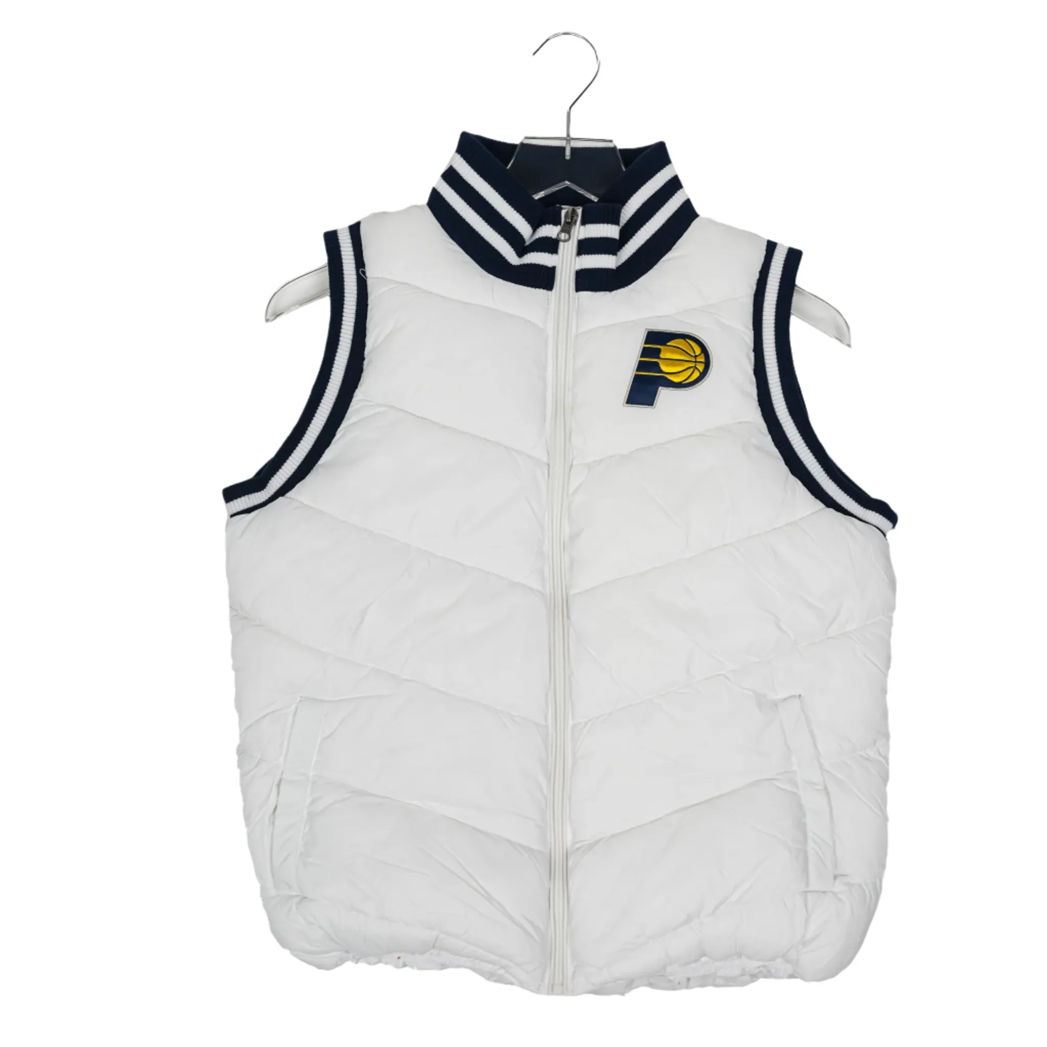 Women's Indiana Pacers 1st Quarter Vest in White by G-III