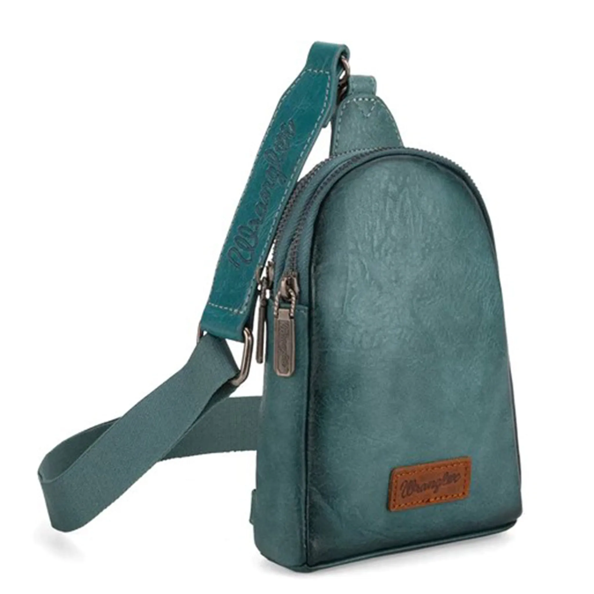 Wrangler Antique Turquoise Crossbody Sling Bag