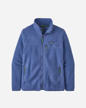 W's Retro Pile Jacket - Light Current Blue