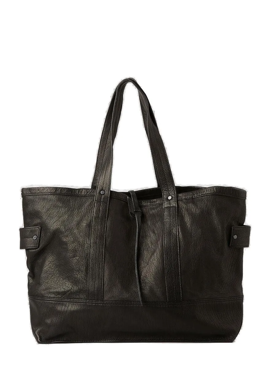 Yohji Yamamoto Open-Top Tote Bag