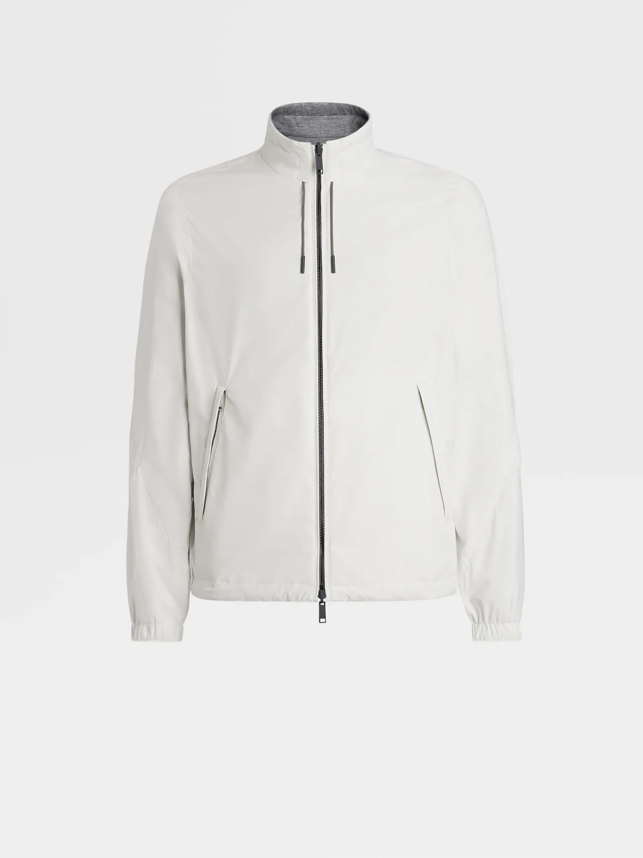 Zegna Reversible Jacket White/Grey | Luxury and style at your fingertips